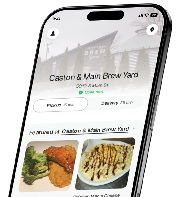 Caston & Main Brew Yard app preview